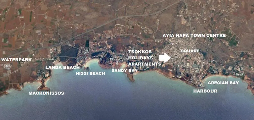 Tsokkos Holidays Hotel Apartments Αγία Νάπα